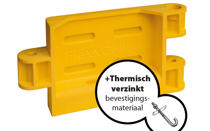 FlexxCollar Product thermisch verzinkt Schoprand Geel