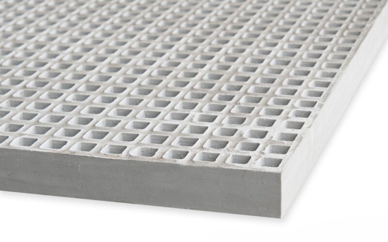 kunststof looprooster met antislip toplaag