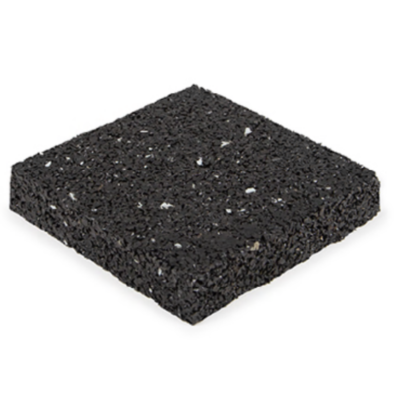 Recycled rubber backing (2 cm)