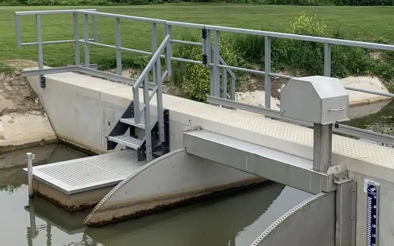 Leuning, Stuw, Waterdam, Gvk, Kunststof, Project