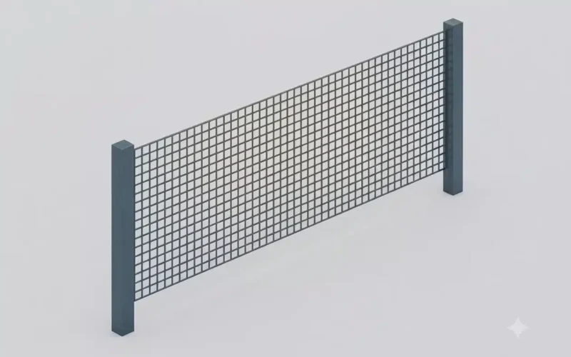 Hek Van Roosters 13 Mm, Afscherming, Bescherming, Fencing GRP GVK GFK